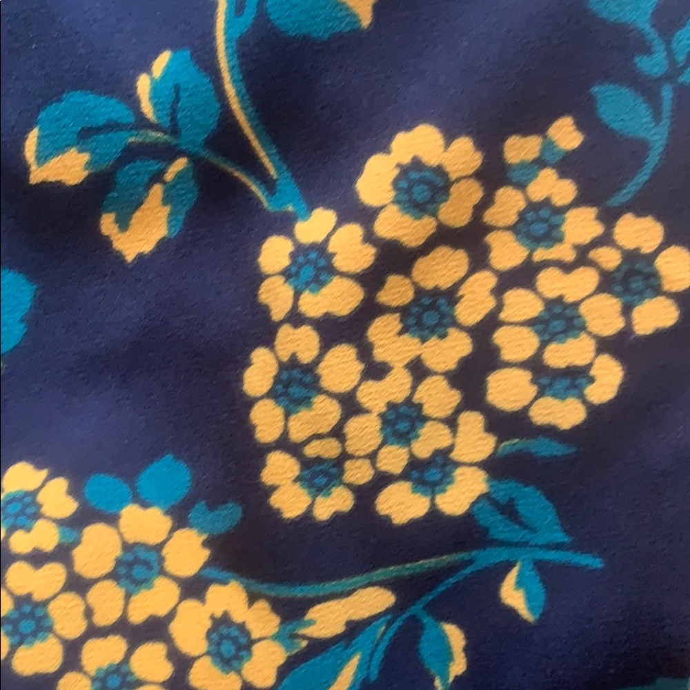 J Crew Flower Pattern Wrap Top - image 4